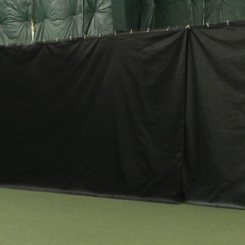 Solid Vinyl Windscreen for Fences With Complete Sight Blockage
